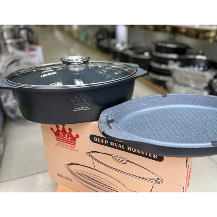 1729908823 تابه مرغ و ماهی اس جی سایز 42 - تصویر 1