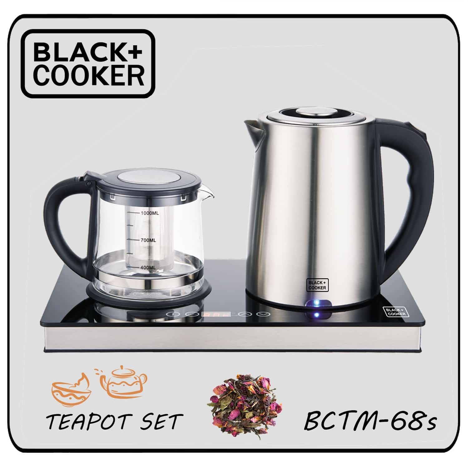 68 چای ساز بلک کوکر مدل BCTM-68S - تصویر 1