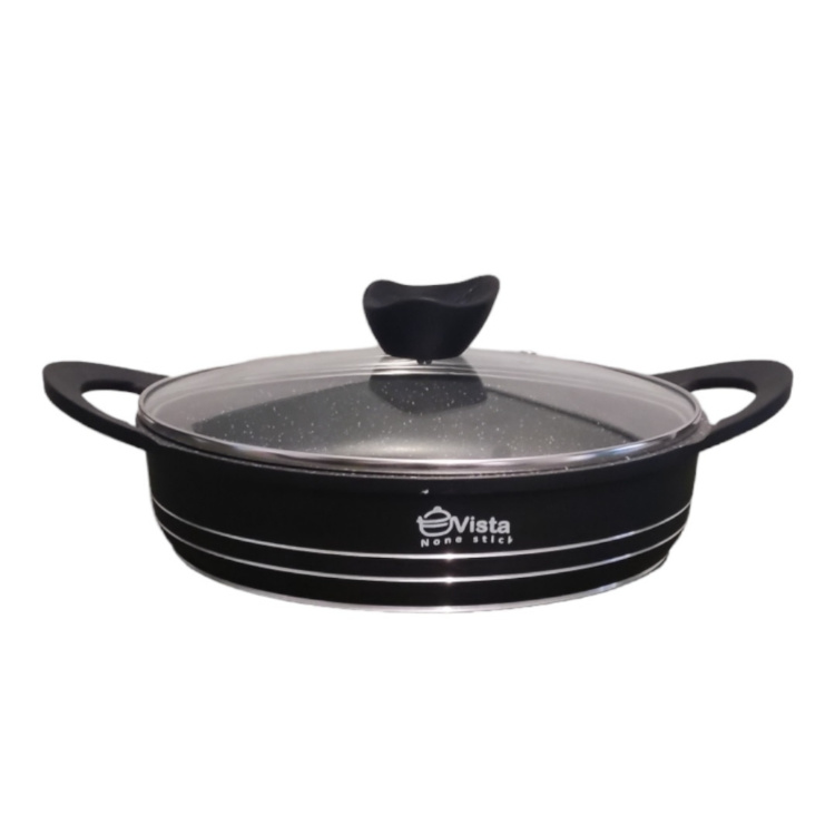 IMG_20240515_174516 تابه تک دو دسته ویستا سایز 32 - تصویر 1