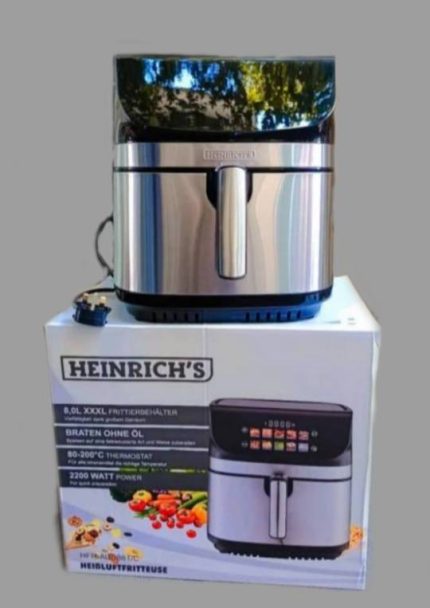 سرخ کن هنریچ 8 لیتر دو المنت منو رنگی مدل AUB881/c